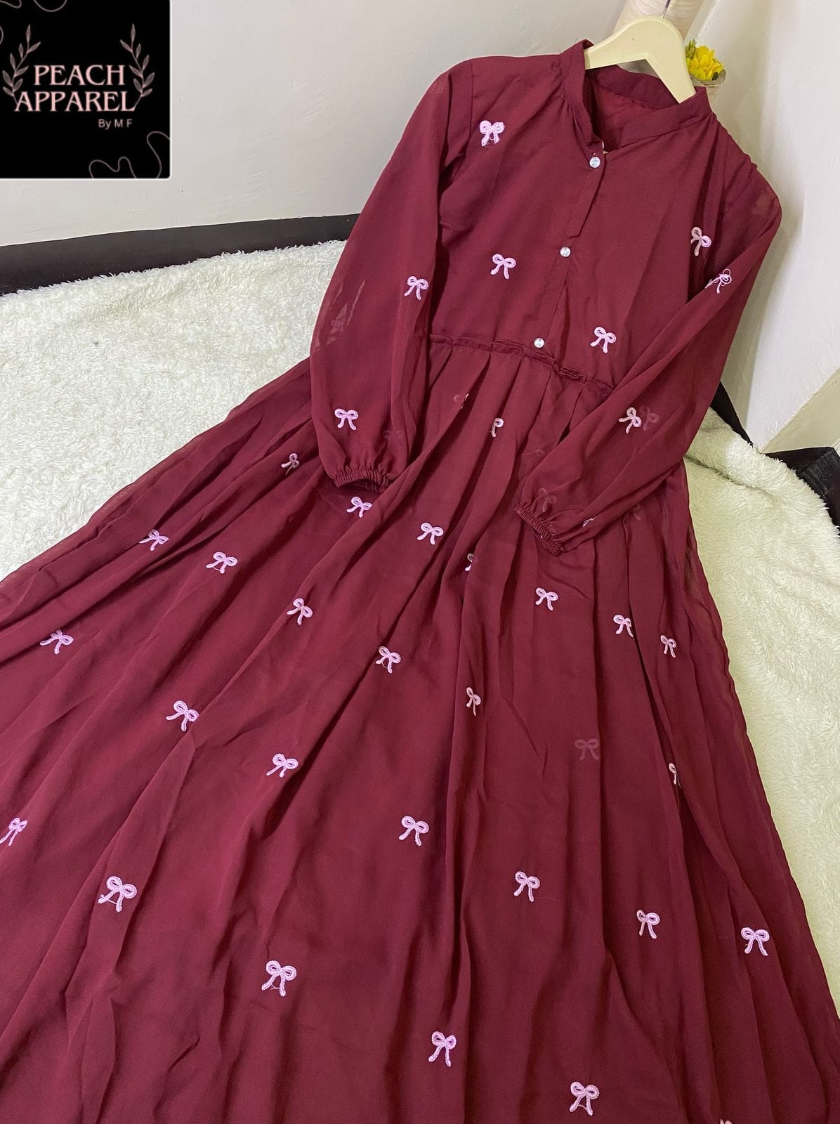 Long Embroidered maxi