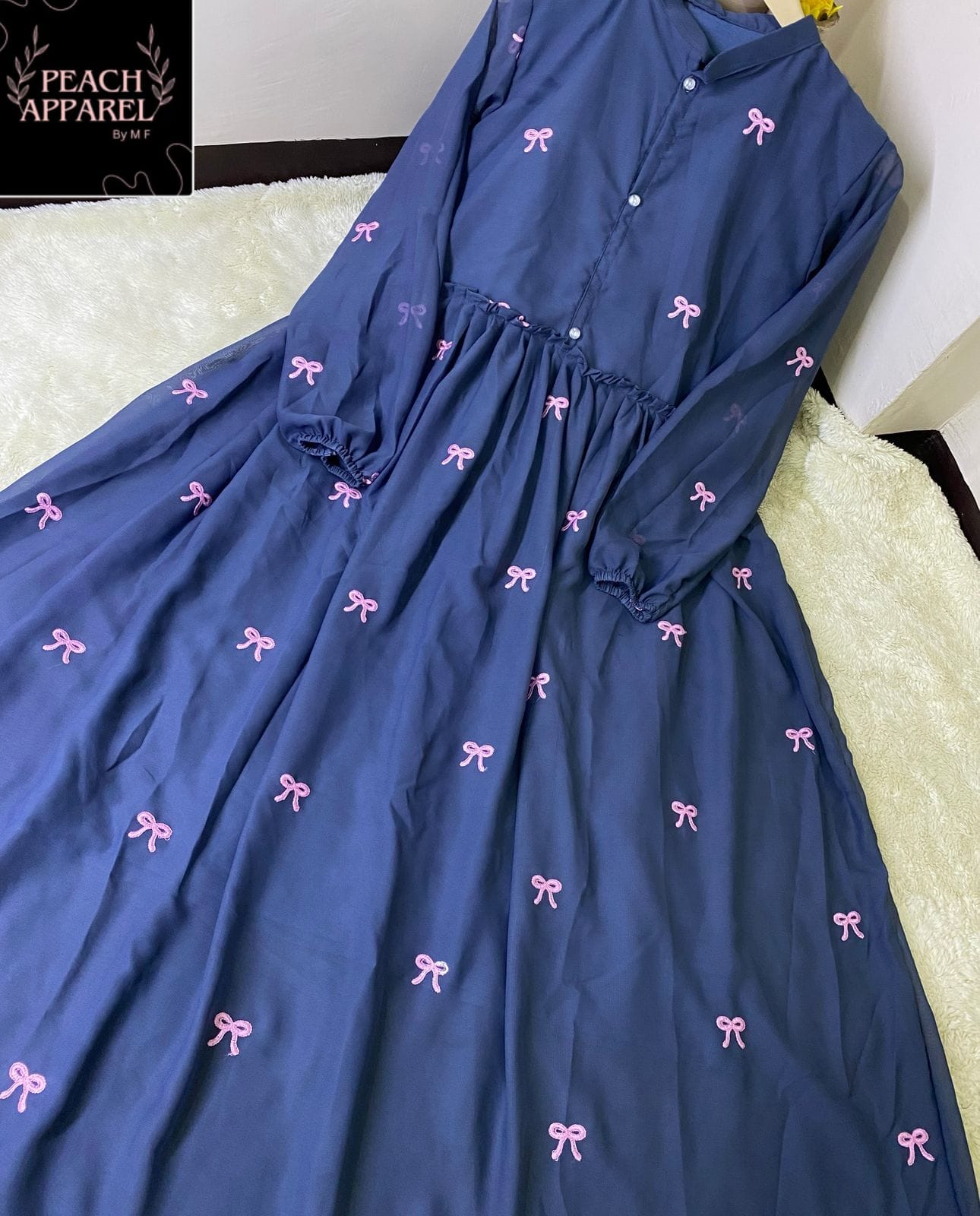 Long Embroidered maxi