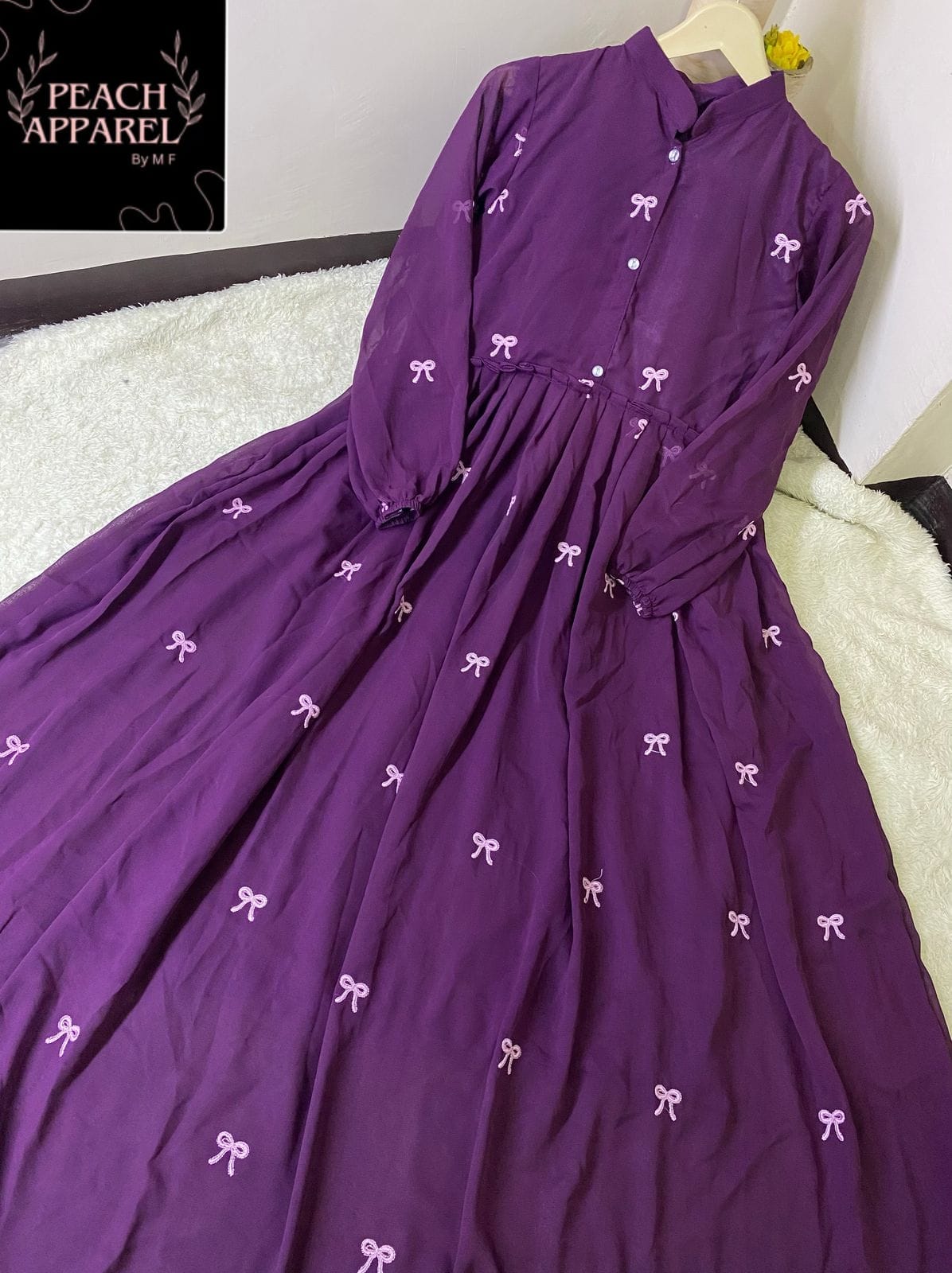 Long Embroidered maxi