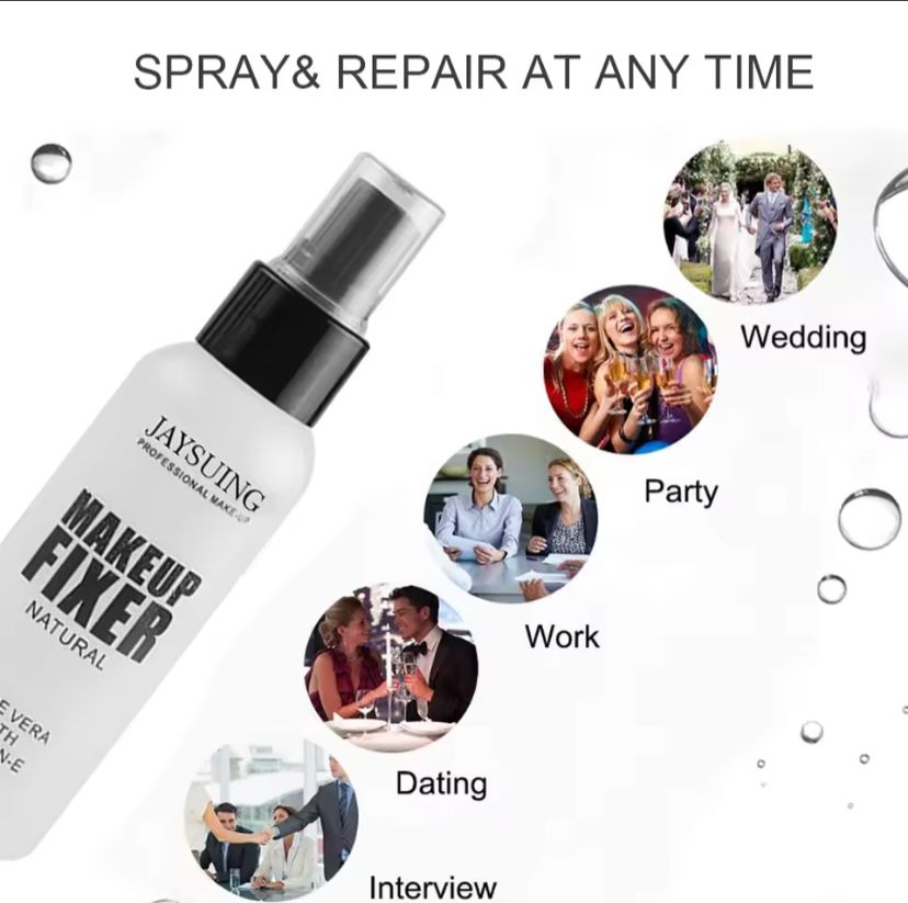 Makeup Setting Spray Moisturizing Hydrate Lasting Make Up Oil Control Natural Matte Refreshing Quick Fixer Face Beauty Cosmetics