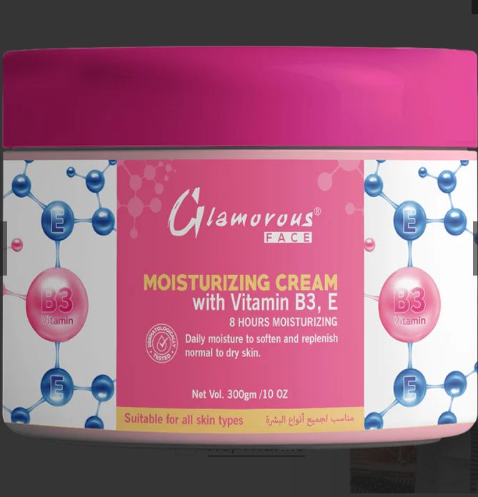 Glamorous Face Moisturizing Cream Jar 300gm